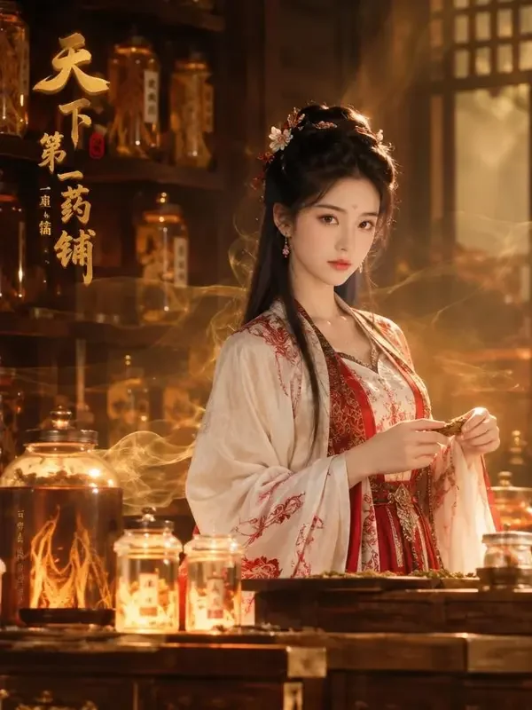 逆袭小医女：我在深宫开药铺封面，逆袭题材短剧